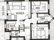 3 Zimmer Wohnung in Wullenstetten zu vermieten - Senden (Bayern)