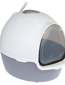 TIAKI Haubentoilette Cinder - dunkelgrau / weiß