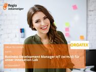 Business Development Manager IoT (w/m/d) für unser Innovation Lab - Düsseldorf