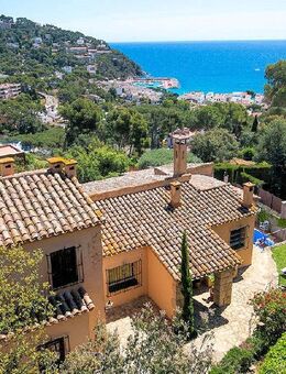 Ferienhaus mit privatem Pool und Meerblick in Llafranc - Costa Brava - Spanien - mieten - Sankt Wendel