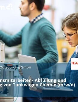 Produktionsmitarbeiter - Abfüllung und Entleerung von Tankwagen Chemie (m/w/d) - Leipzig
