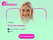 ZFA (w/m/d) für die Assistenz - Fürth