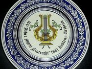 Jubiläumsteller „100 Jahre MGV Eintracht 1881 Koblenz Arzheim“ - Niederfischbach