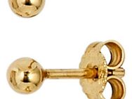 JOBO Paar Ohrstecker Kugel, 333 Gold