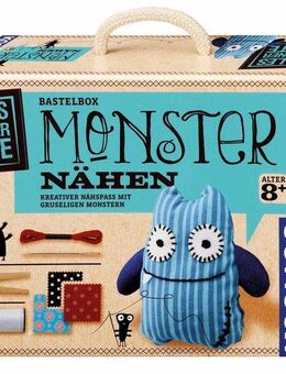 Kosmos Kreativset AllesKönnerKiste Monster nähen, (Set), Made in Germany