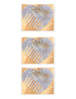 Essence Haarkamm Polly Pocket hair comb, (Set, 3 tlg), Herz-Kamm: stylisch und nostalgisch!