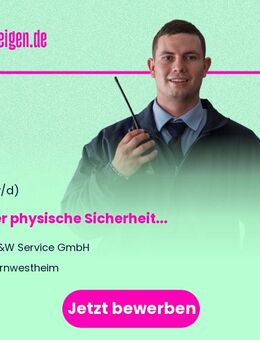 Leiter (m/w/d) physische Sicherheit (Notruf- und Serviceleitstelle) - Kornwestheim