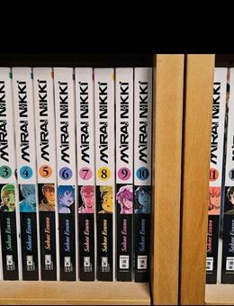 Mirai Nikki manga bände 1-12+ spezial bände M und P - München Moosach