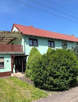 Großes Zweifamilienhaus mit 214 qm WF am Nationalpark Hainich – Ortsrandlage mit 1.961 m² Grundstück - Hörselberg-Hainich