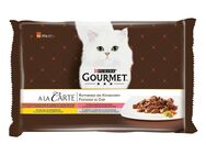 Multipack - Gourmet A la Carte 4 x 85 g - Ente, Geflügel, Sardine, Forelle