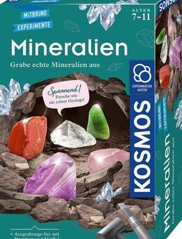 Kosmos Experimentierkasten Mineralien