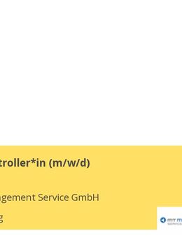 Projektcontroller*in (m/w/d) - Augsburg