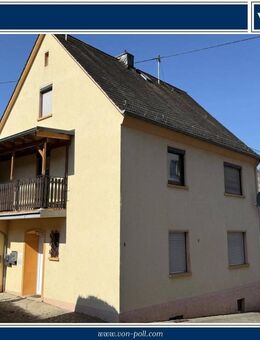 Ideal für Singles oder Paare!!! Erdgeschosswohnung mit, Wintergarten, Einbauküche und Garage!!! - Idar-Oberstein