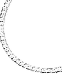 Smart Jewel Panzerkette Panzerkette diamantiert, massiv, Silber 925