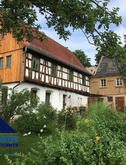 charmantes Fachwerkhaus mit Nebengebäude und Scheune in Zschöpperitz zu verkaufen - Göllnitz