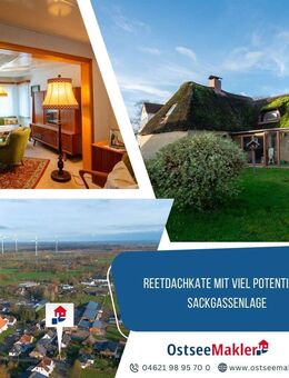 Reetdachkate mit viel Potential in Sackgassenlage - Hennstedt (Landkreis Dithmarschen)