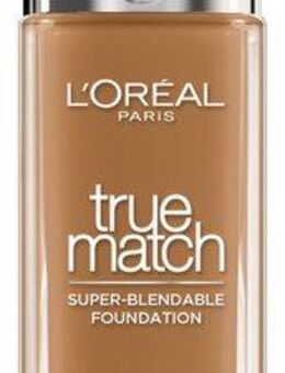 L'ORÉAL PARIS Foundation L'Oréal Paris True Match Foundation, Spendet Feuchtigkeit, mittlere Deckkraft, passt sich dem Hautton an.