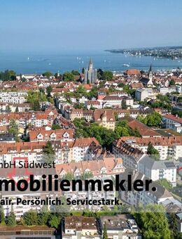 KN-Paradies: 1-Zi.-Appartement im 3.OG mit Aufzug und abgeschlossener Garage - bezugsfrei - Konstanz