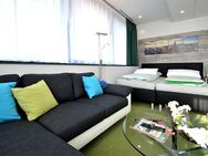 Schönes 1-Zimmer-Penthouse-Apartment mit Ausblick, komplett ausgestattet, Innenstadt Offenbach - Offenbach (Main)