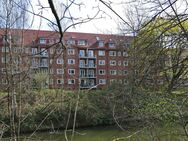 Ruhige 2-Zimmer-Wohnung mit Balkon, Nähe Stadtpark mit Sicht auf den Barmbeker Stichkanal - Hamburg