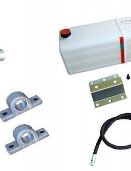 Hydraulischer Kippsatz 3,3-3,8 m 7 Tonnen Hydraulikpumpe 12V FERNBEDIENUNG 11l Kipper SET komplett Set SET 1 - Wuppertal