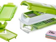 Genius Zerkleinerer Nicer Dicer smart inkl. CLIA Rainbow Putzschwamm, Set 8-tlg., der Nicer Dicer smart verkürzt von Beginn an die Kochvorbereitungen