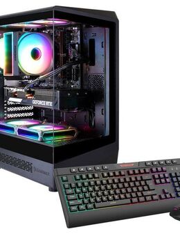 GAMEMAX VISTA COC AB 7535 Gaming-PC (AMD Ryzen 5 7500F, GeForce RTX 5060, 32 GB RAM, 1000 GB SSD, Luftkühlung aktiv, Windows 11, DDR5 RAM)
