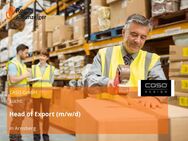 Head of Export (m/w/d) - Arnsberg