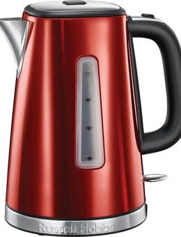RUSSELL HOBBS Wasserkocher 23210-70 Luna Solar Red WK, 1,7 l, 2400 W