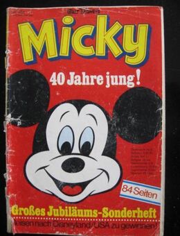 Micky - 40 Jahre Jung (Micky Maus Jubiläumsheft) von 1970 - Niddatal Zentrum
