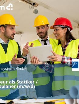 Bauingenieur als Statiker / Tragwerksplaner (m/w/d) - Schipkau