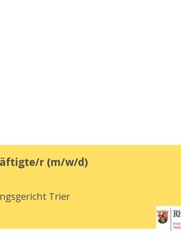 Justizbeschäftigte/r (m/w/d) - Trier