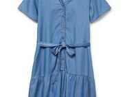 Vero Moda Minikleid VMFLEUR SS SHORT BELT TENCEL DRESS GA