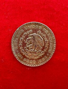 Mexiko 1 Peso Silber 1964 José María Morelos Pavón - Mannheim