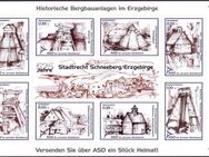 ASD: MiNr. 13 - 20 Bl. 2, 29.06.2004, "525 Jahre Stadtrecht Schneeberg", Block, postfrisch - Brandenburg (Havel)