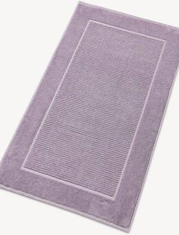 Christy Badematte Supreme, Höhe 7 mm, fußbodenheizungsgeeignet, Baumwolle, rechteckig, Badematte, Premium Badematte in Luxusqualität 1000g/m², 50 x 90, 2er Set