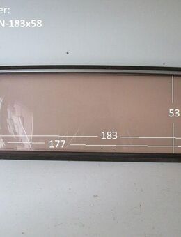Wohnwagenfenster Bonoplex ca.177x52 bzw 183x58 5404/5000 D440 geb - Schotten Zentrum