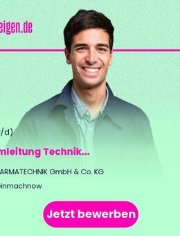 Teamleitung Technik (m/w/d) - Kleinmachnow