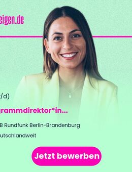 Programmdirektor*in (m/w/d) - Berlin Mitte
