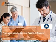 Physiotherapeut / Masseur / Wellnes-Masseur (m/w/d) - Bad Hönningen