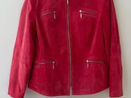 Lederjacke von Gerry Weber Gr. 40 rosa-rot - Vechta