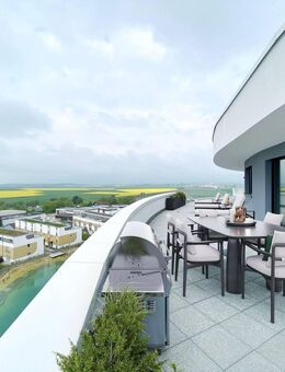 Exklusives Penthouse mit 160 m² Dachterrasse und atemberaubender Aussicht - Dornstadt