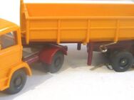 Wiking alt 1:87 MB 1317 Sattelkipper Auflieger orange - Amberg