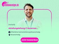 Abteilungsleitung (m/w/d) IT Governance - Braunschweig