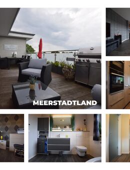 Design trifft Großzügigkeit: Hochwertige 3-Zimmer-Wohnung mit Dachterrasse & Stilküche auf 105 m² - Neumünster