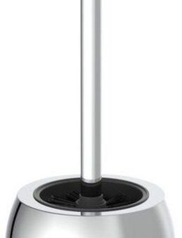 Eisl WC-Reinigungsbürste, Edelstahl beschichtet, freistehend, Klobürstenhalter ohne Bohren,Chrom