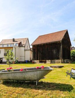 Wo Tier und Mensch Willkommen sind! Einfamilienhaus mit reichlich Platz in ländlicher Lage. - Stadtsteinach