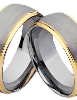 Ein Hauch von Eleganz Wolframringe W135 - Aholming