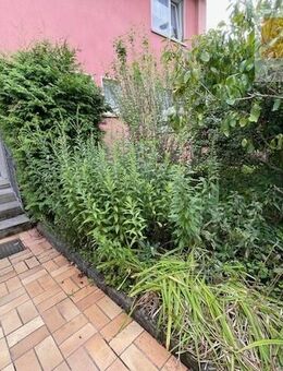 Erdgeschosswohnung mit Terrasse, Gartenanteil und Garage - Mainstockheim