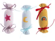 TIAKI Junior Katzenspielzeug-Set Bonbons mit Katzenminze - 3er-Pack